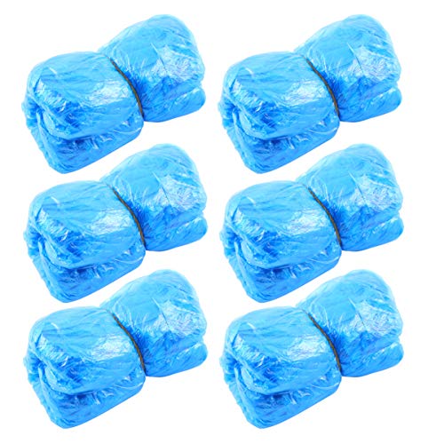 NUOBESTY 100 Unidades DescartÃ¡veis Para CalÃ§ados CalÃ§ados E Botas de PlÃ¡stico Protetor de CalÃ§a