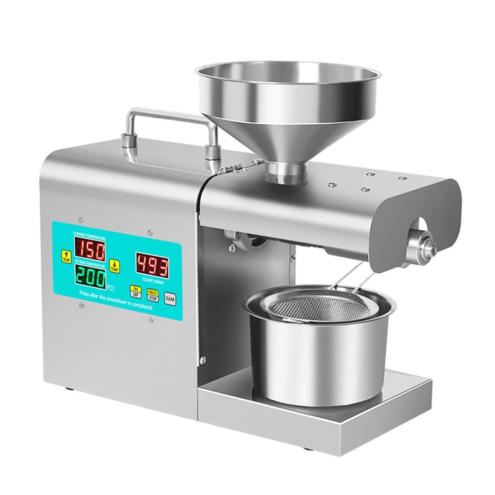 Presse à huile RG-312 extracteur automatique domestique en acier inoxydable