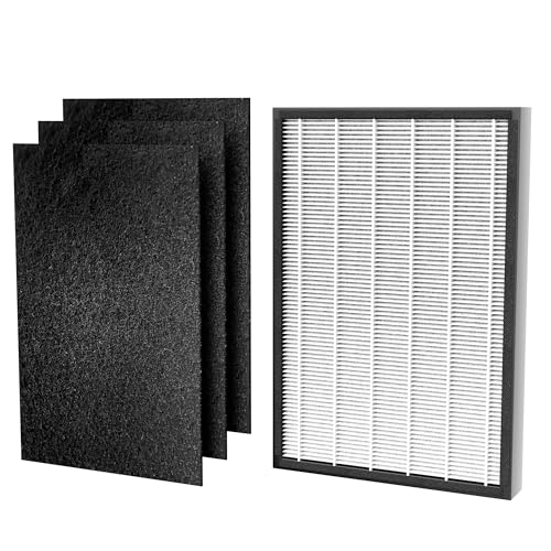 HEAPETS MPHELW-P339 Air Purifier Replacement Filters P339 Air Purifier, 3 ...