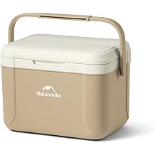 Naturehike Hard Cooler, Insulated Ice Chest Box, Portable Ice Retention Cooler for Beach Camping Picnic Fishing Barbecue