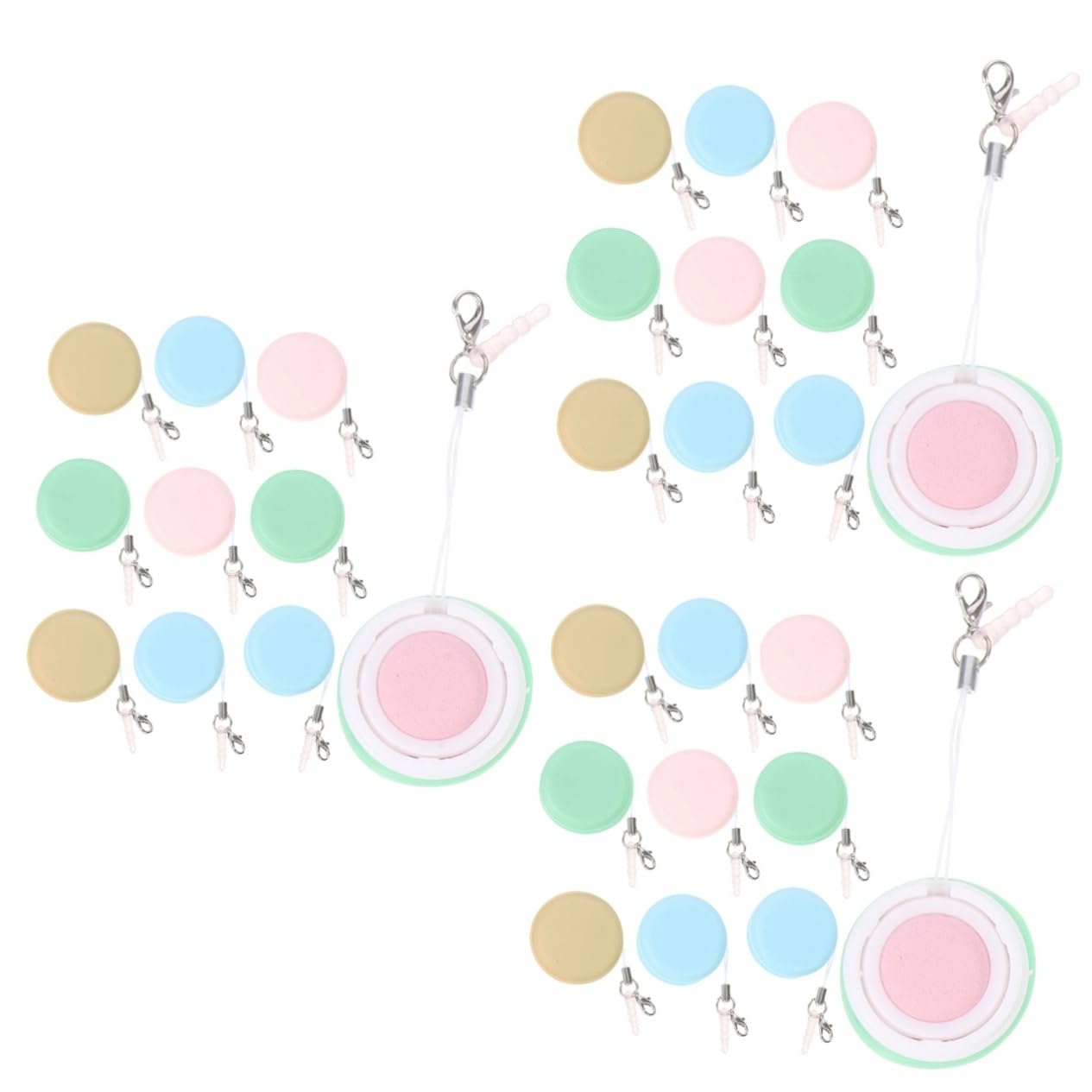 FOMIYES 30pcs Mobile Screen Random Color Eyeglasses Cleaning Cloths Compact Lens Cleaners for Phones Tablets and Computers Lightweight and Convenient