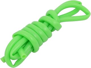 Aexit 4 mm x 6 mm tubo de manguera de tubo de goma de silicona resistente a altas temperaturas, color verde (model: S3215OIV-2461TX) claro 1 metro