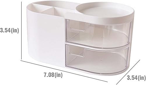 Miniatura 2 de Kawaii - Caja de almacenamiento de artículos de papelería, organizador de maquillaje, suministros de cuenta de mano, lindo organizador