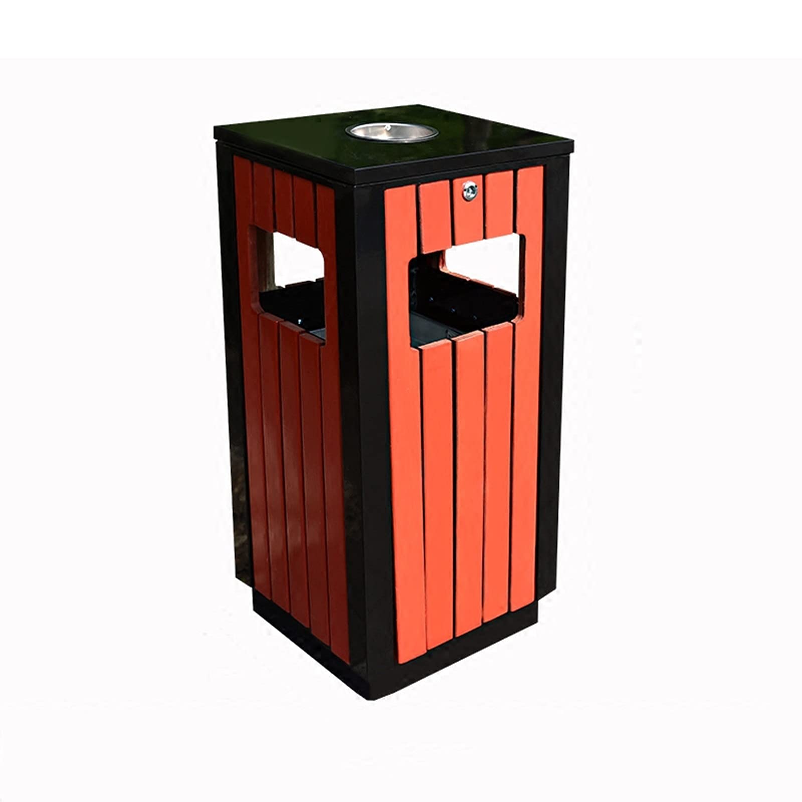 Papelera exterior reciclaje de fácil limpieza y lavado