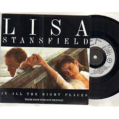 LISA STANSFIELD - IN ALL THE RIGHT PLACES - 7 inch vinyl / 45