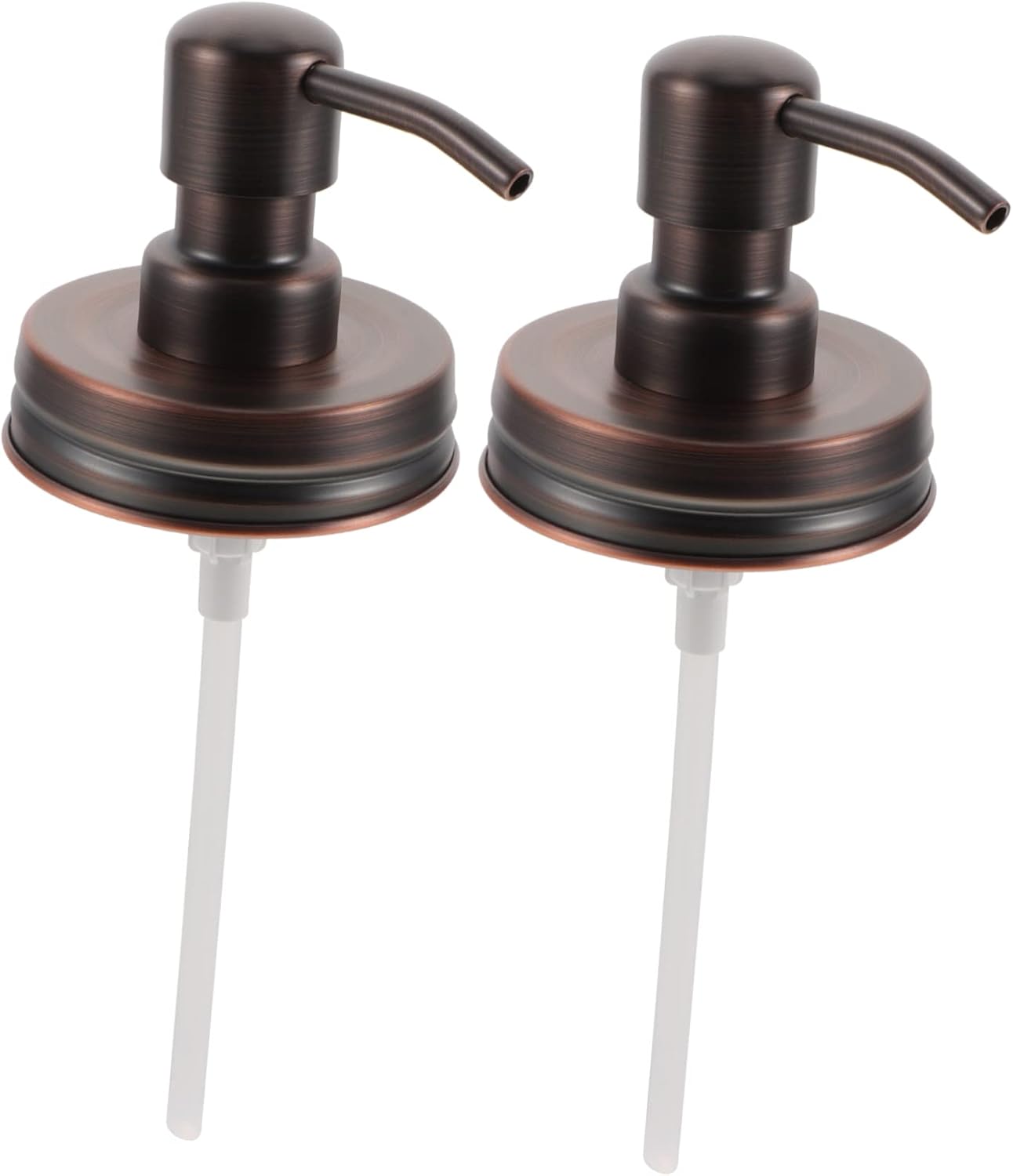 Didiseaon 6pcs Pump for Jars Soap Dispenser Replacement Elegant Design for Bathroom and Kitchen for Lotion Bottles and Pump Upgrades