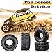 Elementool 20x10-10 ATV Tires (Pack of 2, Tubeless) - 4-Ply Durable AII-Surface Tire for Sport ATV/UTV & Go Karts, Superior Traction, Smooth Ride, Ideal for Off-Road, Trail, Rock & Desert Adventures