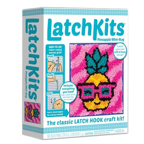 PlayMonster LATCHKITS Pineapple Crafts, Multi