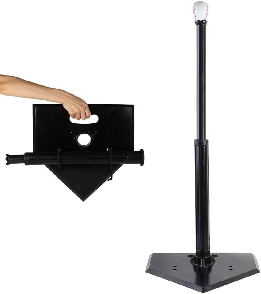 baseball che colpisce i tee