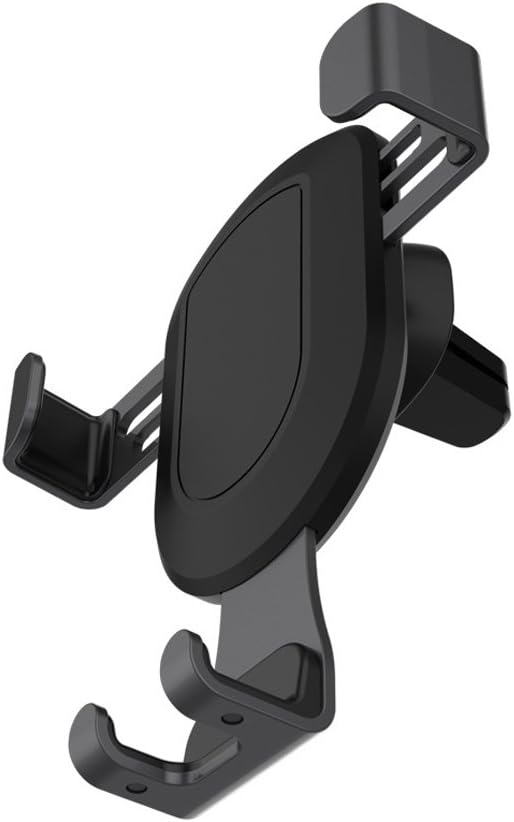 Hfuear Car Holder, Gravity Smart Auto Lock Release Air Vent Phone Mount Holder for Apple iPhone X / 8 / 8 Plus / 7 / 7 Plus / 6 / 6s Plus, Samsung Galaxy, Google, LG, Huawei, Nexus – Black