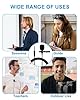Lavalier Microphone Grade Omnidirectional Lapel Mic with 1.5m 3.5 mm with Omnidirectional Pickup & Easy Clip-On System for iPhone Android Perfect for Interviews Podcasts Video Conferences Voice Notes #2