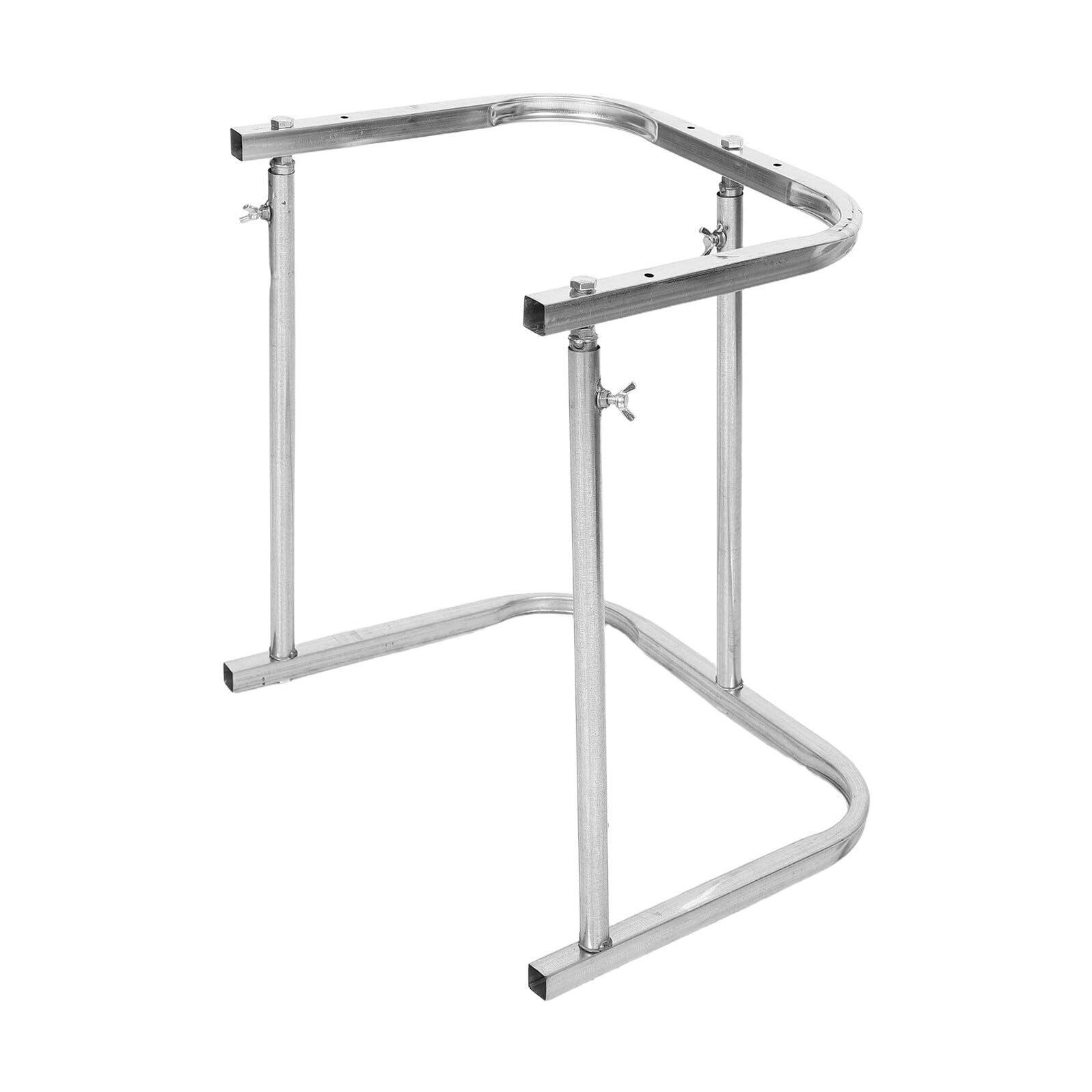 TOYANDONA Soporte para Bolsas de Basura Plegable de Metal Resistente Marco para Bolsas de Hojas al Aire Libre Adecuado para Jardín Camping y Limpieza Exterior