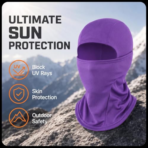 Image of Balaclava Ski Mask Sun Protection Hood Face Cover Full Head Mask for Hunting Fishing Skiing