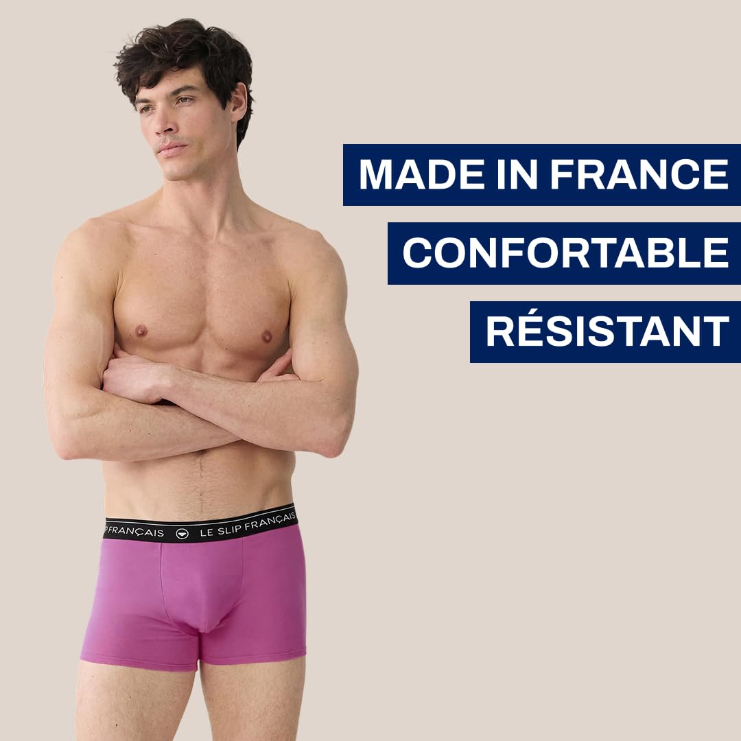 Le Slip Français Redoutablequatro sous-vêtement Homme (Lot de 4)