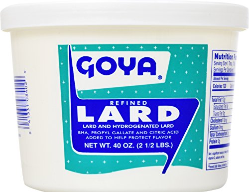 Goya Manteca Refined Lard, 2.5 Pound #TOP2