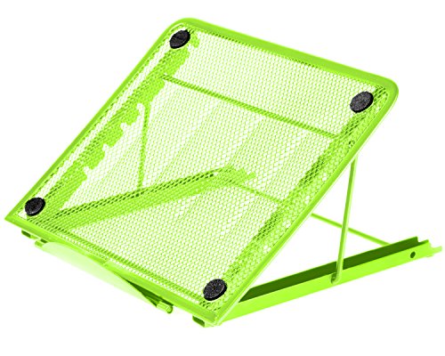 Halter Laptop Stand for Desk Adjustable Height, Desk Stand Riser, Laptop Tablet Stand, Computer Desk Accessories, Green