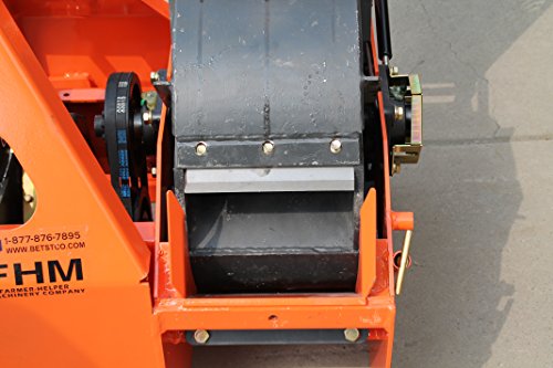 Farmer-Helper 6" Gravity Feed Drum Wood Chipper 3 Point Requires A Tractor. Not A Standalone Unit. #TOP2