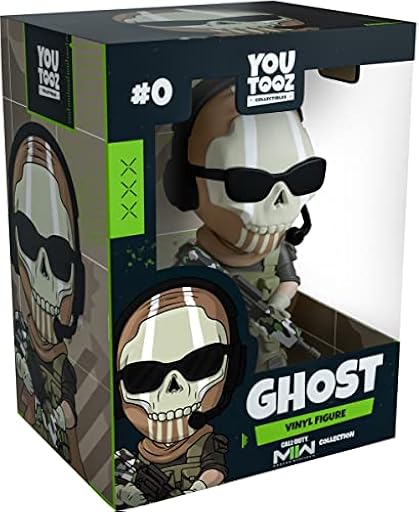 You Tooz Youtooz Ghost - Figura de Vinilo de 4.6 Pulgadas, Figura de Videojuego Coleccionable Oficial de Call of Duty: Modern Warfare 2, Modern Warefare 2 Collection | Ya disponible en tu tienda friki favorita! En mundofriki.es!