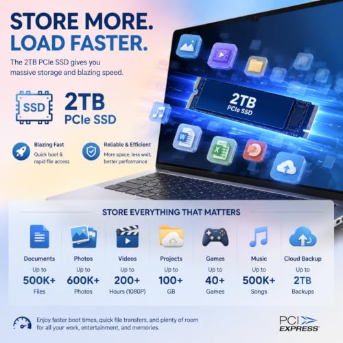 Image of HP OmniBook 3 Business Laptop, 2026 Edition, 17.3 inch FHD IPS Micro-Edge Display, Intel Core Ultra 7, 32GB DDR5 RAM, 2TB PCIe SSD, Backlit Keyboard, Wi-Fi 7, Thin & Lightweight, Windows 11 Pro