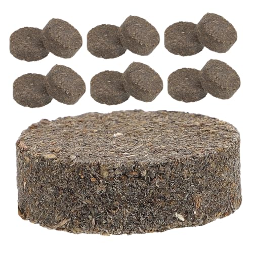 GRIRIW Natural Firelighters for Wood Burners 40pcs Camping Wood Igniter Blocks Bbq Fire Igniter Kindling Portable Tin