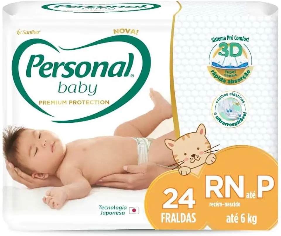 Personal Baby Premium Protection P 24 unidades