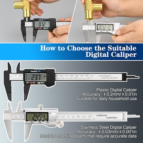 Dkovn DK-1072 1/2/4 Pack Digital Caliper thumb #1