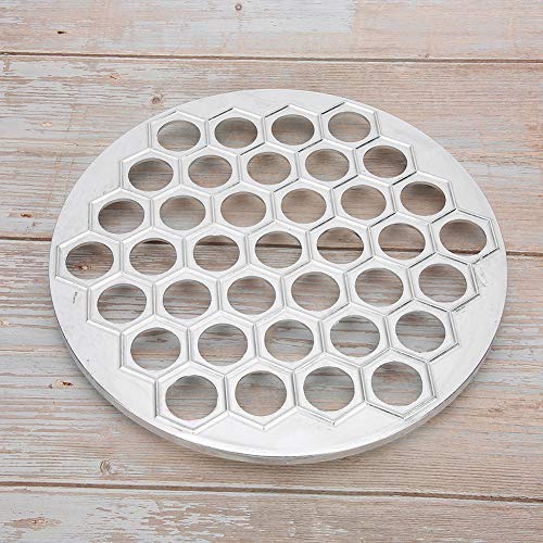 Atyhao Dumpling Mould, Household DIY Aluminum Alloy Dumpling Mould Tools Dumplings Maker Kitchen Utensils Silver - Image 3
