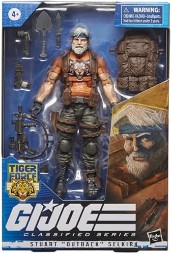 G.I. Joe Classified 6 Inch Action Figure Tiger Force Exclusive - Stuart Outback Selkirk