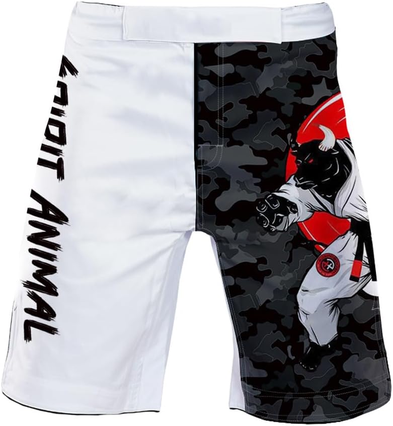 Men’s BJJ Animal Pro Durability Fight Short for MMA Grappling