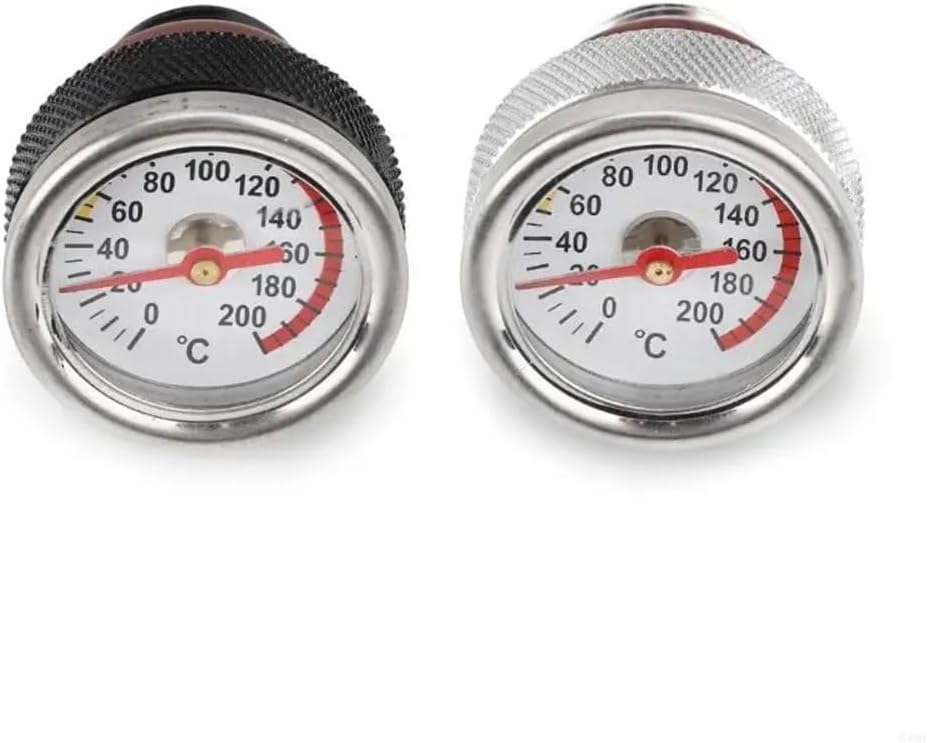 Gauge Odometer Tachometer Motorcycle Dirt Pit Bike Parts Oil Caps Temperature Gauge M20x1.5 0200℃ Meter for Q1QE Motorcycles Dashboard Tachometer