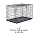 New World Double Door Folding Metal 48-Inch Dog Crate, Includes Leak-Proof Pan, Floor Protecting Feet, & New Patented Features, for Extra-Large Sized Breeds