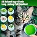 Xedapluv Cat Deterrent for Outdoor（9 Packs,Natural Peppermint Oil Cat Deterrent Balls Outdoor Indoor Keep Cats Out of Yard Garden Lawn Prevent Scratch and Chew (Green)