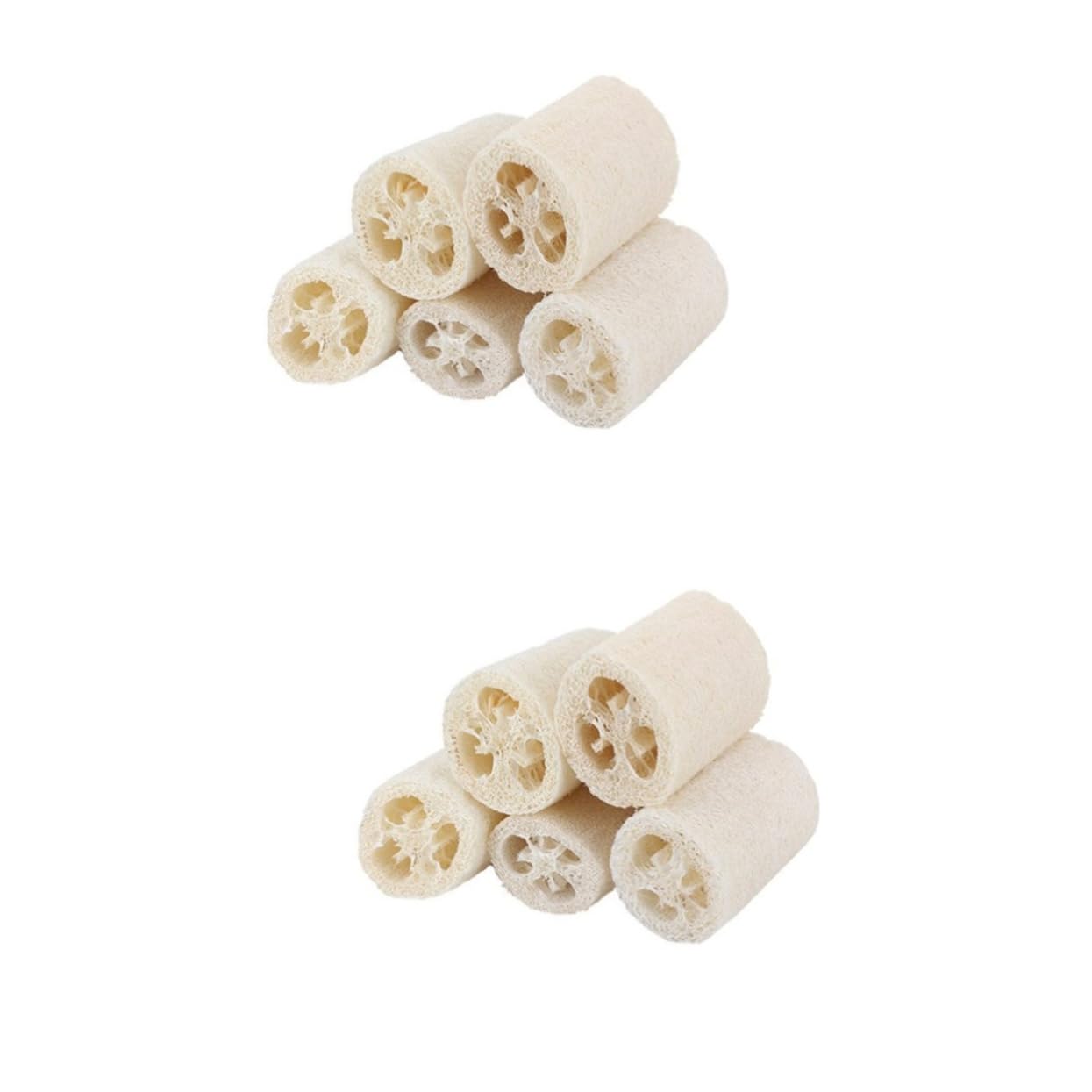 minkissy 10 Piezas Esponja De Esponja De Esponja De Natural Esponja De Esponja Natural Esponja De Depuradora De Espalda Esponja De Depuradora white
