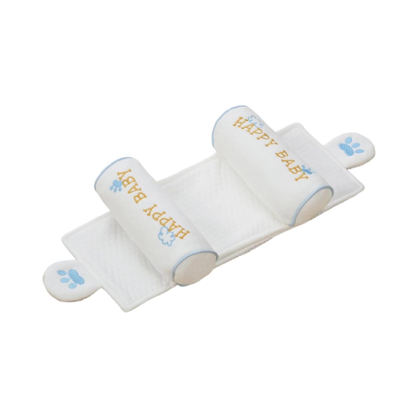 Kopfstützenkissen für Kleinkinder, Atmungsaktiv, Hirsefüllung, Baumwolle, Maschinenwaschbar, Design für Kinderbett, Kinderwagen, Autositz, Reisefreundliches Säuglingskissen, 32 x 18 cm