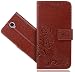 Produktbild FoneExpert® Cubot Max Handy Tasche, Blume Wallet Case Flip Cover Hüllen Etui Hülle Ledertasche Lederhülle Schutzhülle Für Cubot Max