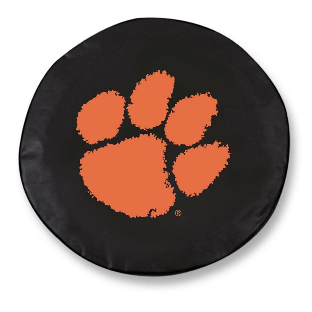 Holland Bar Stool TCLGClmsonBK-31 1/4 x 11 Clemson Tire Cover-Black