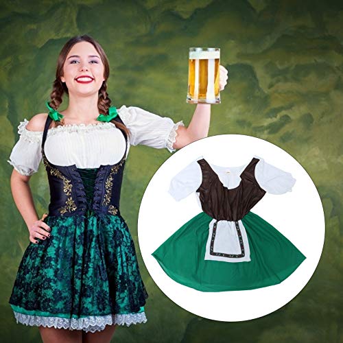 SOIMISS Mulheres Oktoberfest Bávaro Alemão Dirndl Vestido Carnaval Sexy Fantasias para Meninas Cospl
