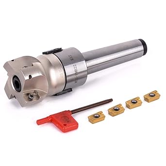 3NH 4Pcs 50Mm Face Endmill Cnc Cutter