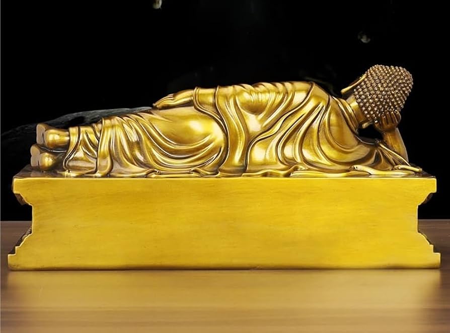 Amazon｜【 涅槃像】 釈迦如来 涅槃仏 臥仏 本尊 お釈迦様(40CM