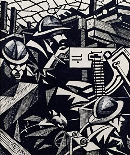 Affiche Toile la mitrailleuse Nevinson impression grand format 60x90cm pour decoration murale