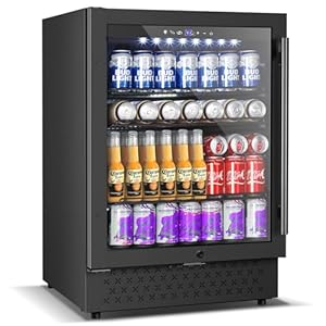 24 Inch Beverage Refrigerator, 5.2 ...