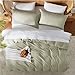 Nestl Light Sage Duvet Cover King Size - Soft Double Brushed King Duvet Cover Set, 3 Piece, with Button Closure, 1 Duvet Cover 104x90 inches and 2 Pillow Shams
