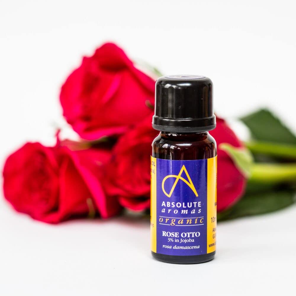 Absolute Aromas Organic Rose Otto 3% rozcieńczenie w oleju jojoba 10 ml
