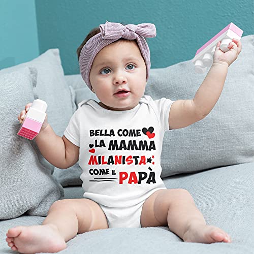 My First 24 Body Neonata Divertente Manica Corta