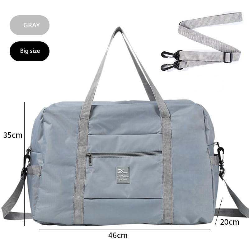 Travel large capacity clothing bag duffel bag can be set rod short-haul bag travel bag storage bag Crossbody single shoulder handbag (Blue, Small), Big, Red2