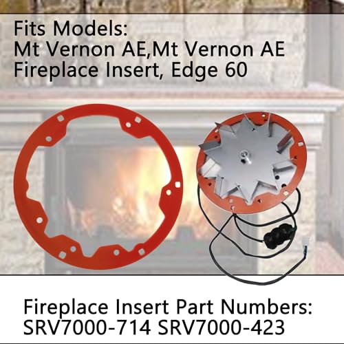 Quadrafire Mt Vernon AE Gasket SRV7000-714 Combustion Exhaust Motor Fan by ALIXLO - Used condition - Image 2