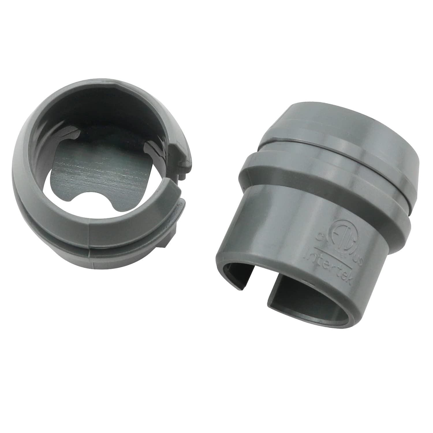 TAODAN 20pcs 1" Hole Plugs White Plastic Flush Type Hole Plugs Snap In