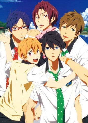 Anime Free! Iwatobi Swim Club - High Grade Laminated Poster