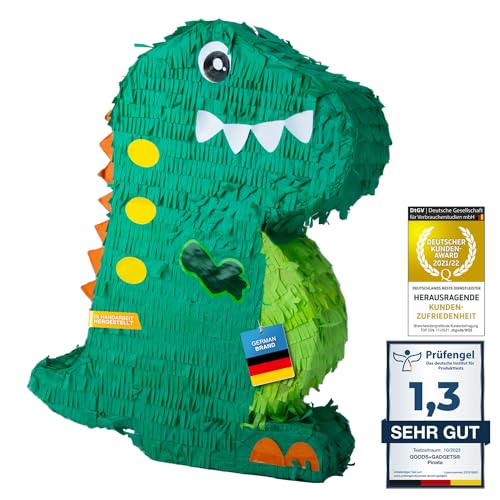 Pinata Party-Dekoration zum Befüllen mit Süßigkeiten für Kinder-Geburtstag Hochzeit Party (Dino)