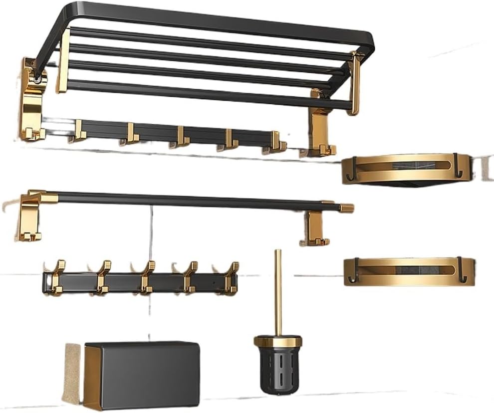 FMURY Bathroom Storage Rack, Bathroom Hanging Accessories, Hanging Rack